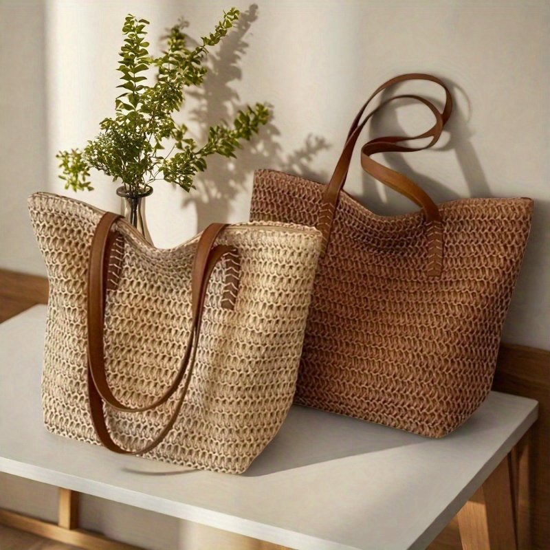 Модная и универсальная женская – обзор и цена Crochet Bag Raffia
