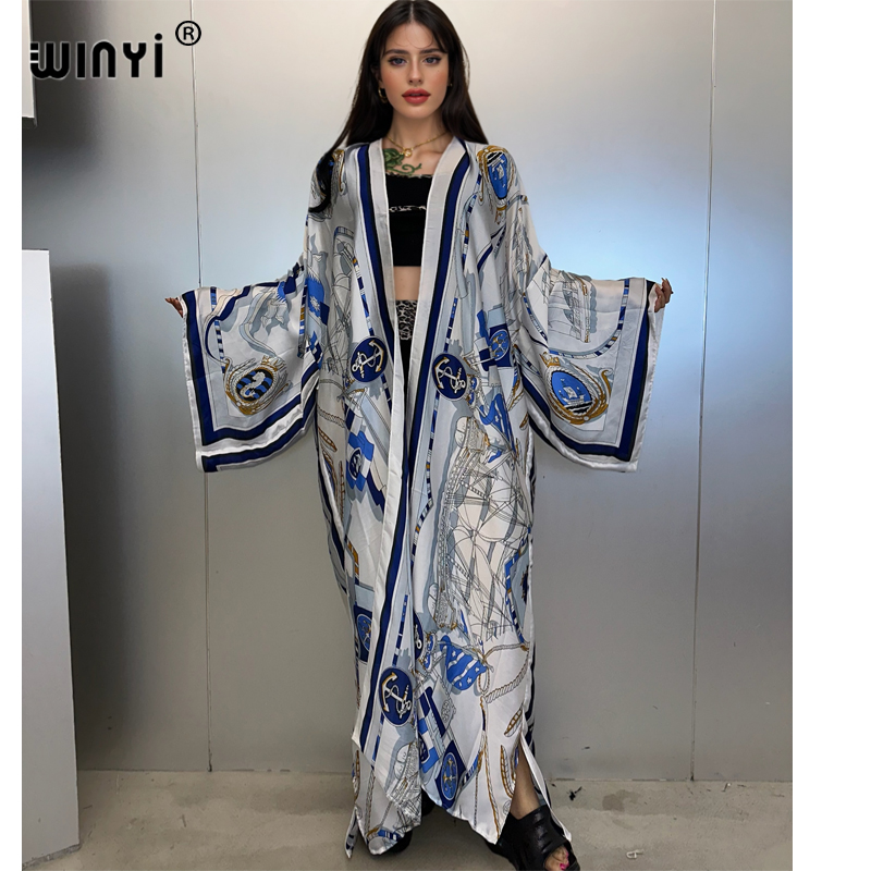 Кимоно WINYI, летний кафтан, п – обзор и цена Cover Up Kaftan
