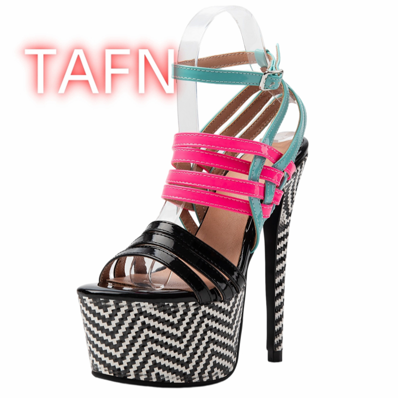Многоцветные босоножки на реме – обзор и цена Sandal Strappy Heeled