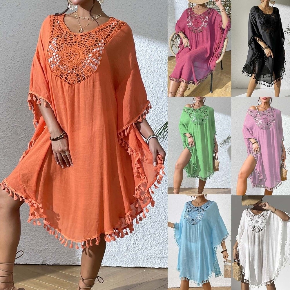 Пляжное платье-накидка с квадр – обзор и цена Cover Up Kaftan
