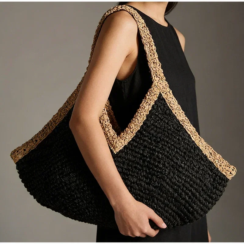Новая летняя плетеная сумка ру – обзор и цена Crochet Bag Raffia