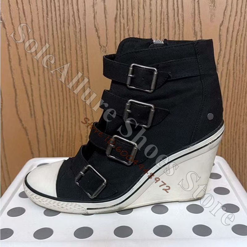 Серые высокие кроссовки на тан – обзор и цена Wedge Espadrille Women