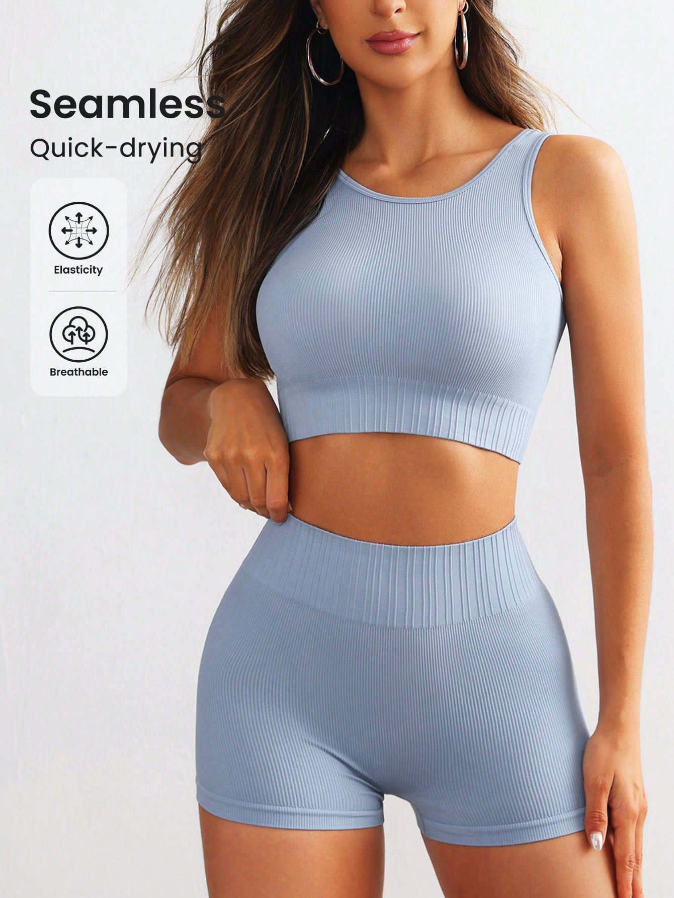 Женский бесшовный комплект для – обзор и цена Crop Top Crochet